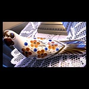 Tonala mexican pottery bird
